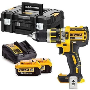 Wiertarko-wkrętarka z udarem xr 18v 2x4ah dewalt