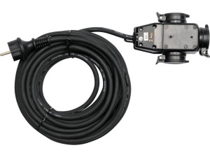 Przedłużacz z rozgałęźnikiem 20m yt-81162 yato