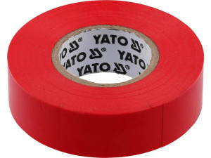 Taśma elektroizolacyjna 19mmx20mx0,13mm, czerwona yt-8166 yato