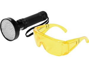 Latarka uv 100led tester klimatyzacji do bursztynu