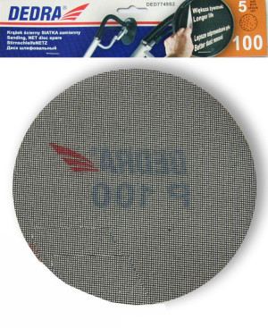 Siatka ścierna gr.100 225mm do ded7749 /5szt/