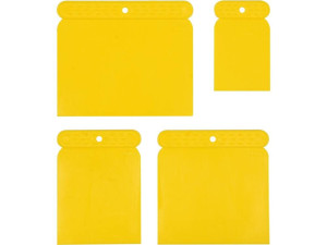 Szpachle japońskie plastikowe 4szt. 50, 73, 98, 118mm vorel 05950