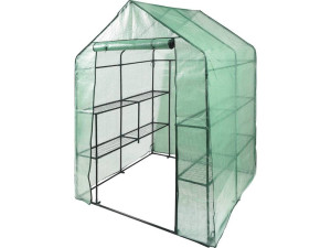 Szklarnia foliowa 143x143x195 ogrodowa 8 półek