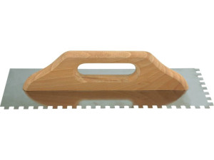 Paca tynkarska nierdzewna 380 x 128mm zęby 8 x 8mm 06650 vorel