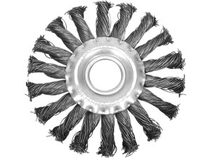 Szczotka tarczowa 150 mm, drut splatany 06983 vorel