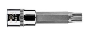 Końcówka spline na nasadce 1/2", m14x100mm neo