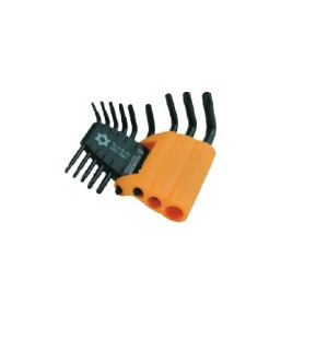 Klucze torx typ „l” 9szt. beargrip imbusy solidne