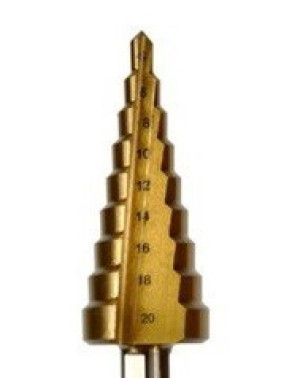 Wiertło stopniowe do metalu 4-20mm