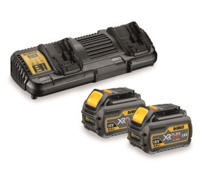 Zestaw ładowarka i akumulatory 54/18v 2.0/6.0ah dewalt