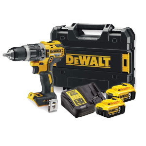 Wiertarko-wkrętarka udarowa 18v 2aku 5ah dewalt