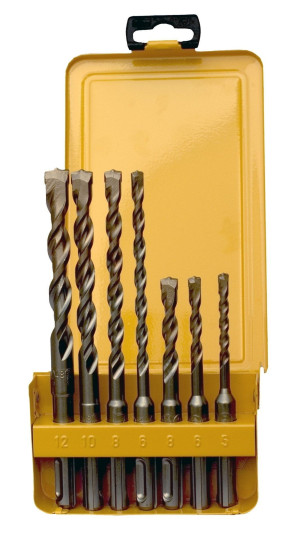 Wiertła do betonu 5-12mm sds-plus 7 szt. dewalt