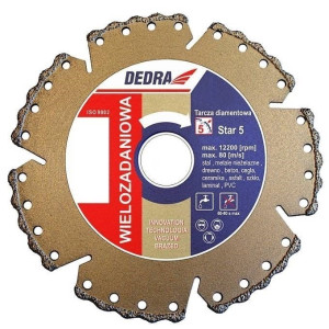 Tarcza diamentowa segment 230mm wielozadaniowa