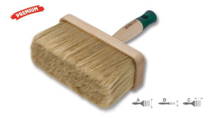 Pędzel ławkowiec 180mm stalco