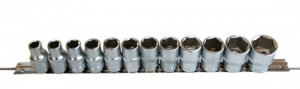 Nasadki na szynie 1/2", 10-24 mm, 12 cz selta se-4512