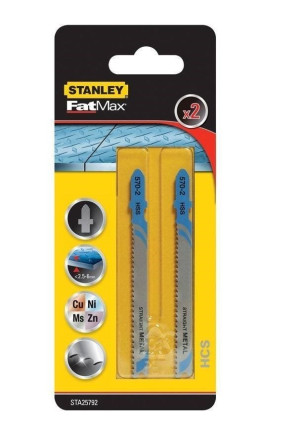 Brzeszczoty uchwyt t do metalu 2 szt. stanley