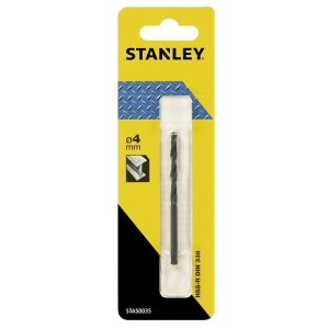 Wiertło do metalu 4,0mm stanley hss-r din 338