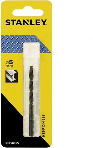 Wiertło do metalu 5,0mm hss-r din 338 stanley