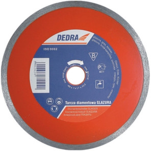 Tarcza diamentowa pełna 230mm/25,4 czerwona