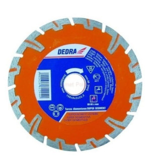 Tarcza diamentowa super segment 180mm do betonu, kamienia dedra