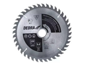 Tarcza widiowa do drewna 200x16mm 60 zębów dedra