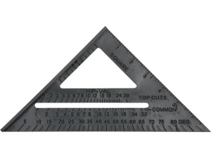 Kątownik ciesielski 180 mm do krokwi vorel