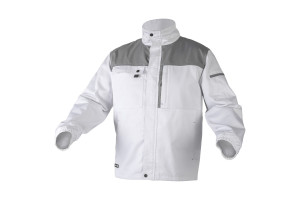 Bluza ochronna biała 5 kieszeni 2xl salm hogert