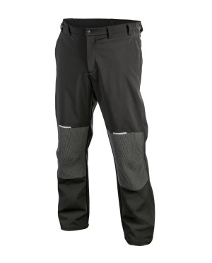 Spodnie robocze ochronne softshell czarne l elde