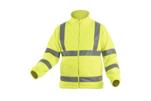 Bluza ostrzegawcza polarowa żółta 2xl aland