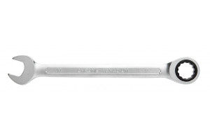 Klucz płasko-oczkowy 32 mm z grzechotką 72 zęby
