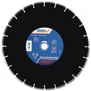 Tarcza diamentowa laser 300mm do asfaltu dedra