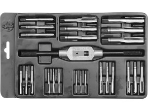 Gwintowniki m3-m12 kpl.25 szt. /cz.tool/ 24940 cztool