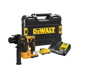 Akumulatorowa młotowiertarka sds-plus 12v xr 2x3ah dewalt