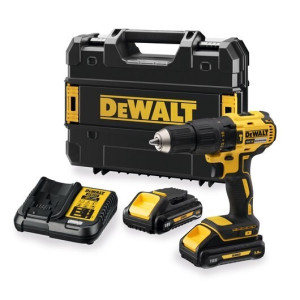 Wiertarko-wkrętarka udarowa 18v 2x3ah dewalt