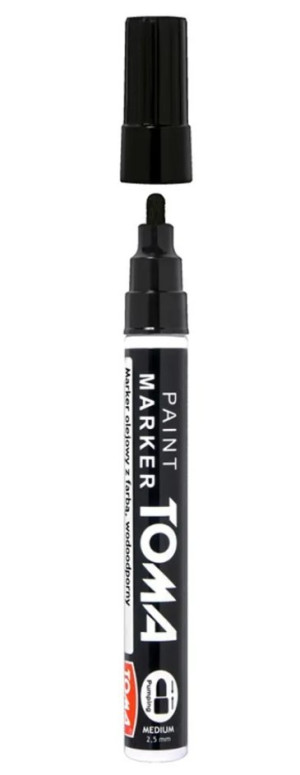 Marker olejny donau 1szt czarny