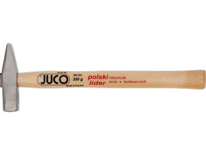 Młotek ślusarski tradycyjny 0,3kg trzonek drewniany juco