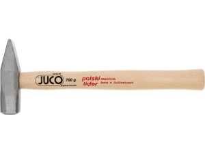 Młotek ślusarski tradycyjny 0,7kg trzonek drewniany juco