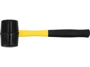 Młotek gumowy 1000g fi 66mm trzonek z tworzywa fg vorel