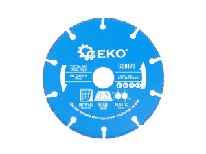 Tarcza tnąca do plastiku drewna paneli 125 mm