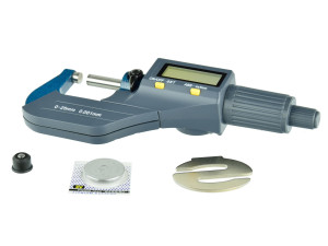 Mikrometr elektroniczny 0-25mm mikromierz cyfrowy etui
