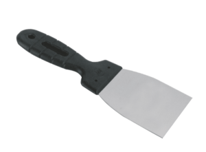 Szpachelka nierdzewna malarska 40 mm uchwyt z tworzywa