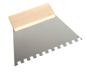 Szpachla metalowa 250 mm ząb 6x6 mm