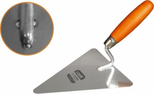 Kielnia nierdzewna trójkątna 200 mm uchwyt kd1 tytanx