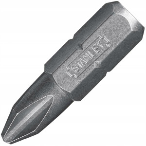 Końcówka 1/4" ph1 x 25mm 25szt / stanley