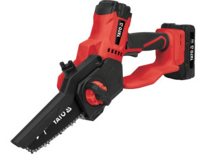 Akumulatorowa pilarka łańcuchowa 7" 18v + 2ah i ładowarka yato