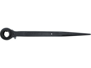 Dwustronny klucz nasadkowy z grzechotką 19x22 mm do rusztowań vorel