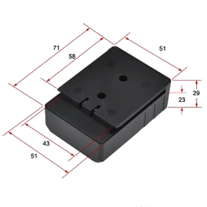 Akumulator do lasera yato yt-30415 2400mah