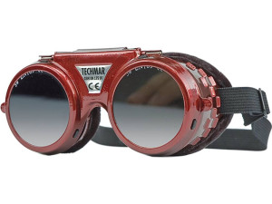Okulary spawalnicze uchylne dwa rzędy filtrów
