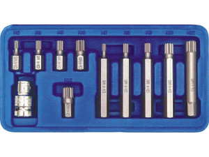 Klucze specjalne spline m5-m12 kpl.11szt. bity vorel