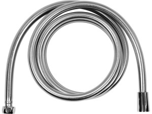 Wąż prysznicowy 2m pvc gładki extra silver antytwist 75655 fala