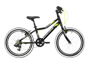 KROSS ESPRIT KID 20" czarno-limonkowy